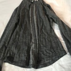 Lululemon jacket size 12 grey